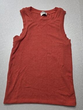 LNA Clothing Ribbed Crewneck Tank Top,  Size S